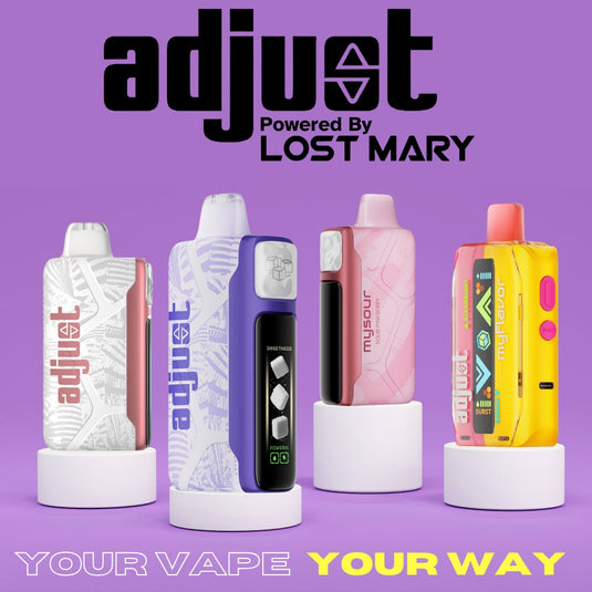 Adjust Vape 40K Series: Control Coolness, Sweetness, and Flavor Your Way