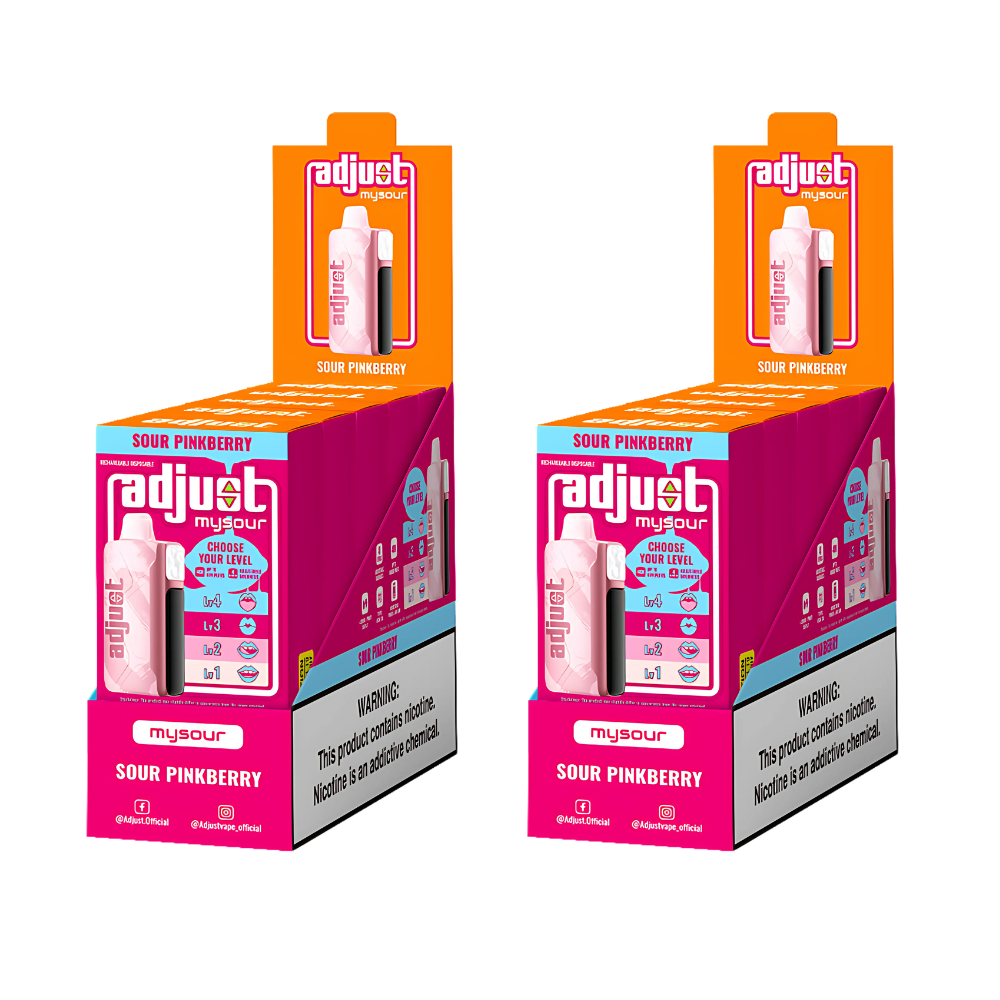 Sour Pinkberry Adjust MySour | 40K Puffs