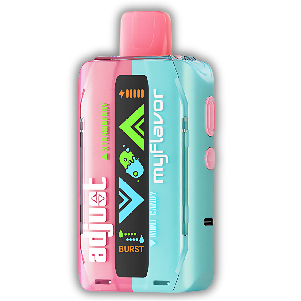 Strawberry Mint Candy Adjust MyFlavor | 40K Puffs