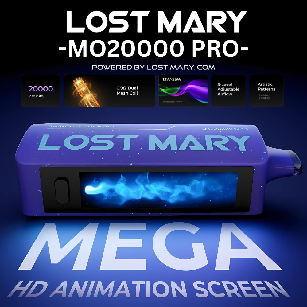 Inside the Lost Mary MO20000 Pro: A Smart Disposable Like No Other