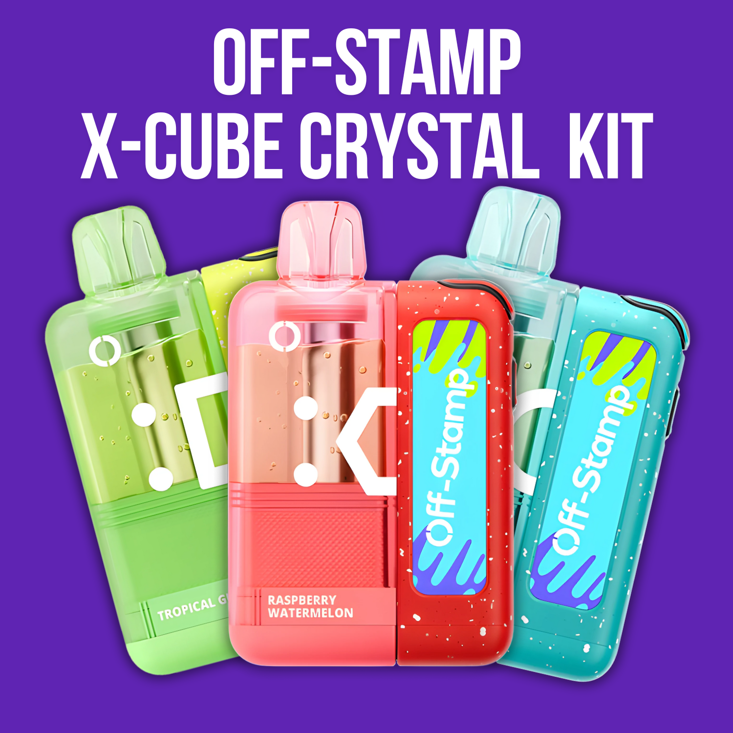 Off Stamp X-Cube Crystal Kit | 35K Puffs