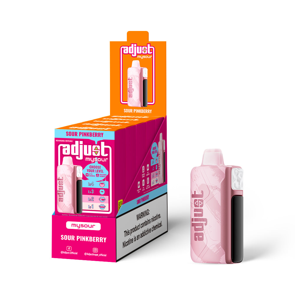 Sour Pinkberry Adjust MySour | 40K Puffs