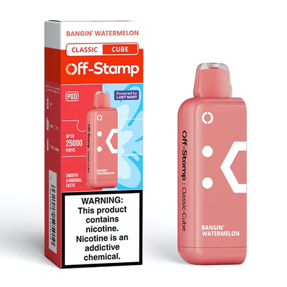 Bangin' Watermelon Off Stamp X-Cube Classic Cube | 25K Puffs