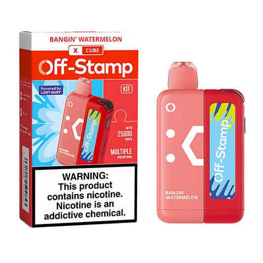 Bangin' Watermelon Off Stamp X-Cube Classic Kit | 25K Puffs