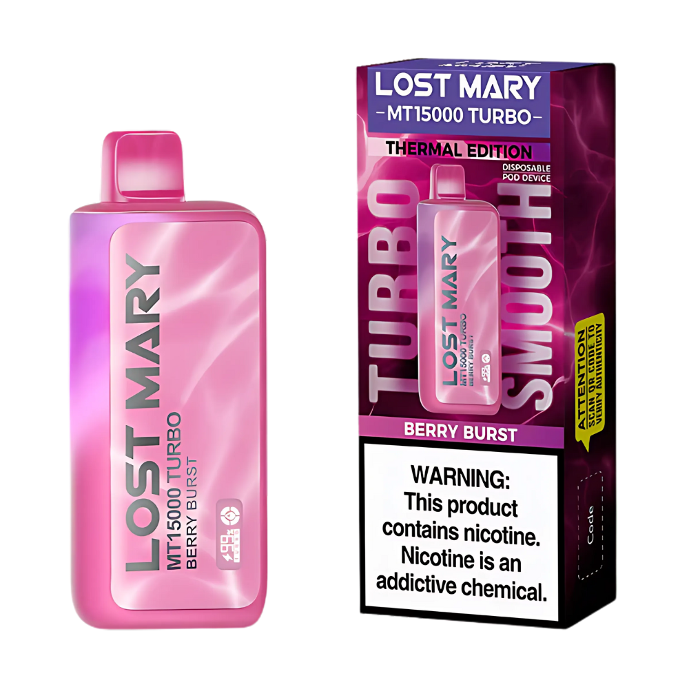 Berry Burst (Thermal Edition) – Lost Mary MT15000 Turbo
