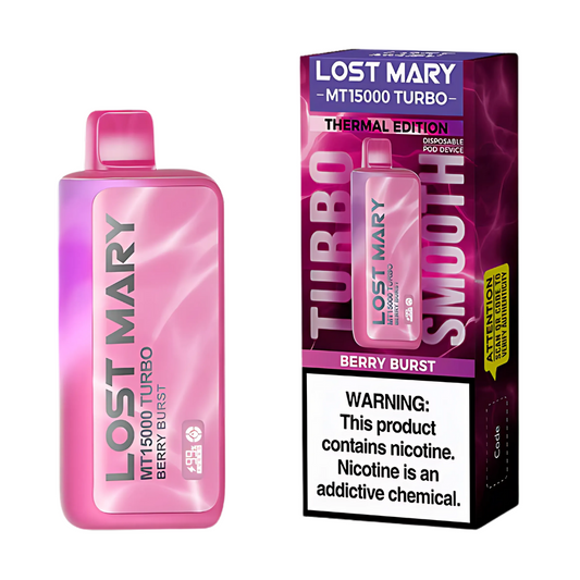 Berry Burst (Thermal Edition) – Lost Mary MT15000 Turbo