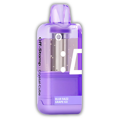 Blue Razz Grape Ice – Off Stamp X-Cube Crystal Cube | 35K Puffs