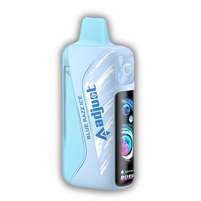 Blue Razz Ice – Adjust MyRusher | 40K Puffs