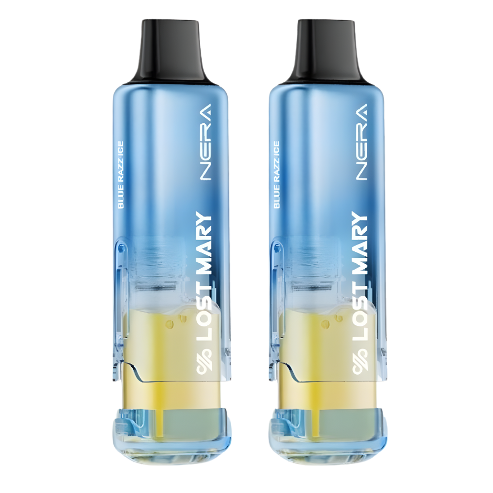 Blue Razz Ice – Lost Mary Nera Fullview Pods | 70K Puffs | Dual 35K Pods