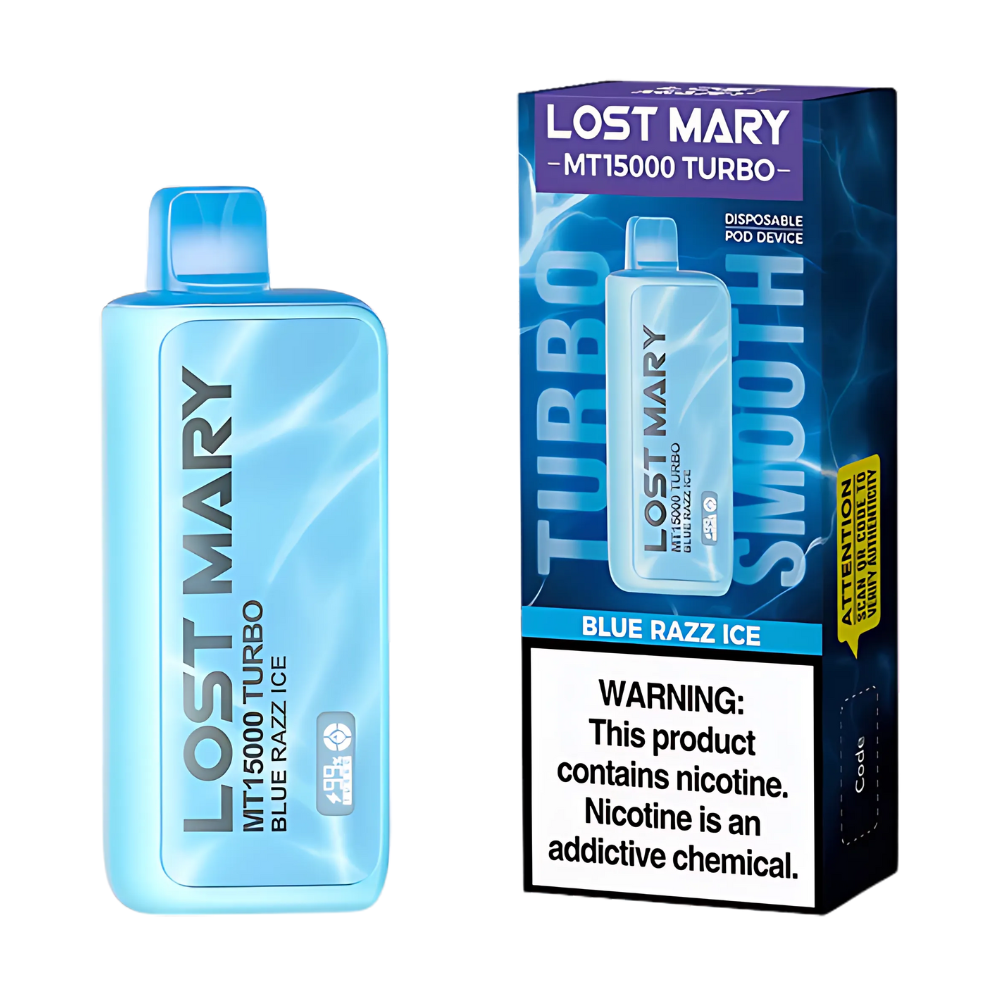 Blue Razz Ice – Lost Mary MT15000 Turbo