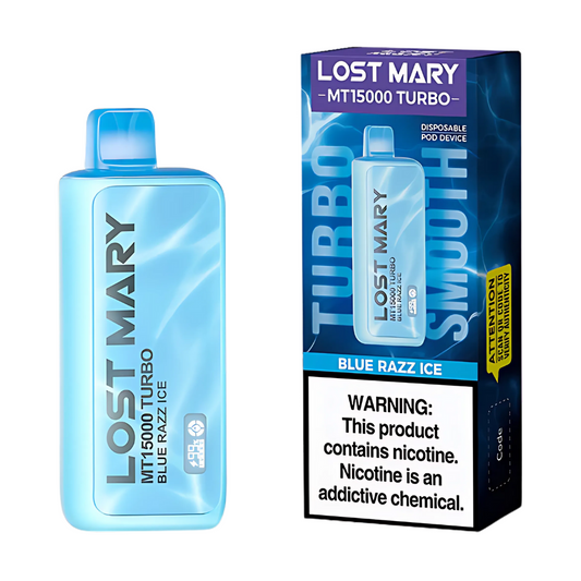 Blue Razz Ice – Lost Mary MT15000 Turbo