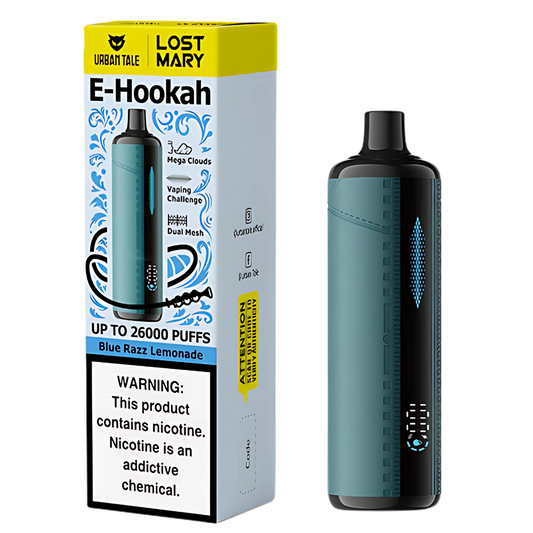 Blue Razz Lemonade – Urban Tale x Lost Mary E-Hookah