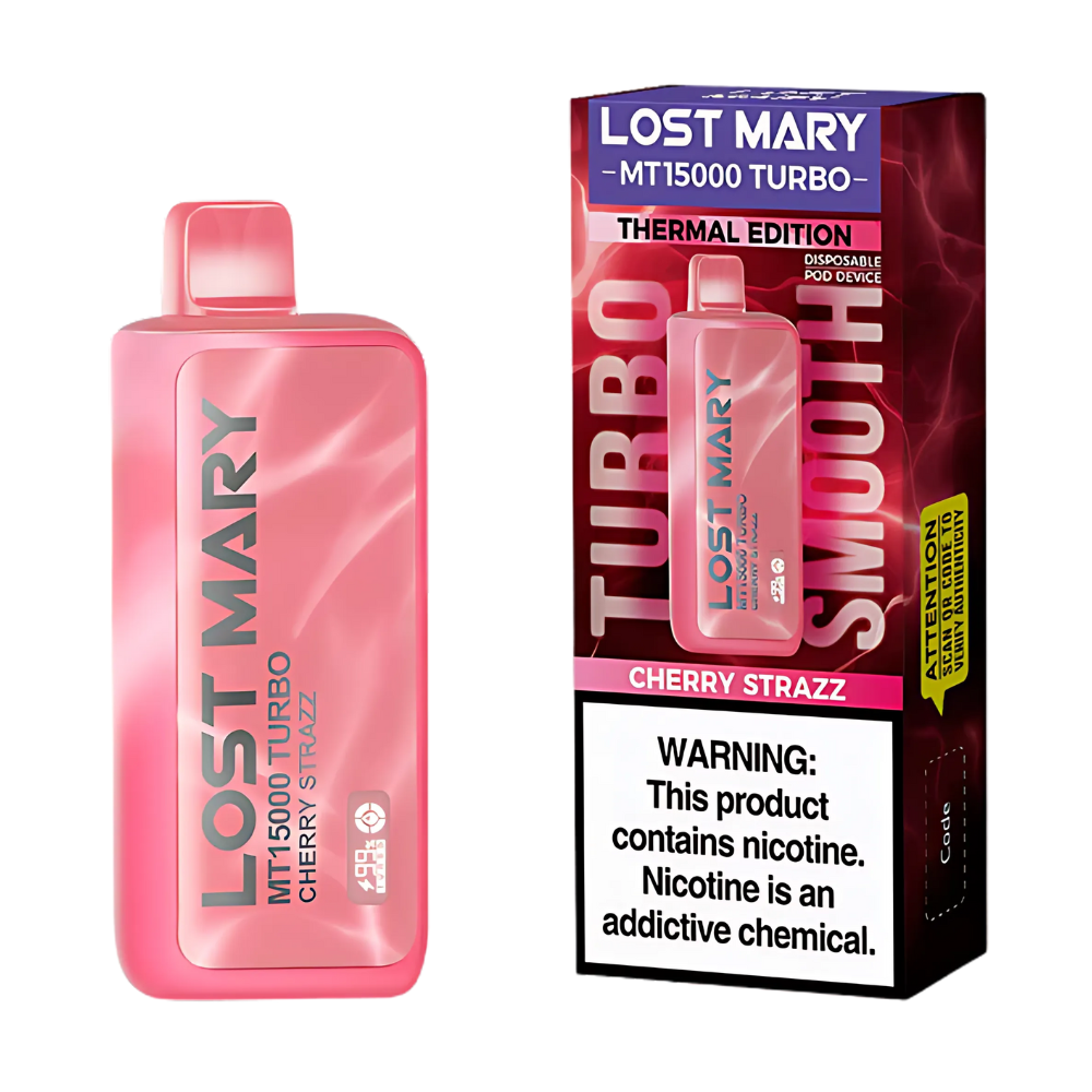 Cherry Strazz (Thermal Edition) – Lost Mary MT15000 Turbo