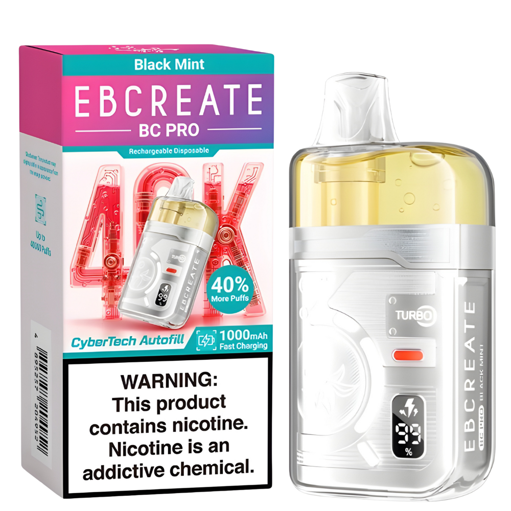 Black Mint – EB CREATE BC PRO | 40K Puffs