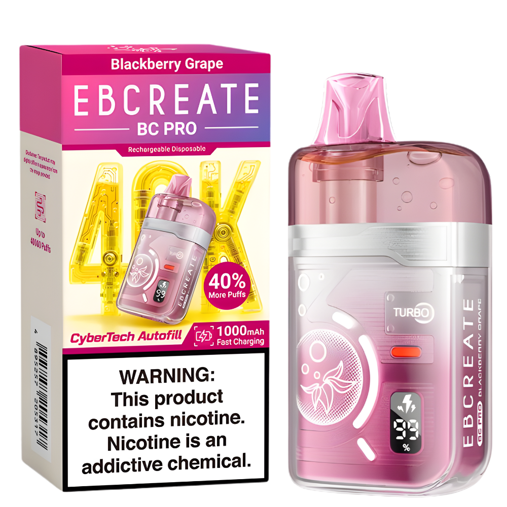 Blackberry Grape – EBCREATE BC PRO | 40K Puffs