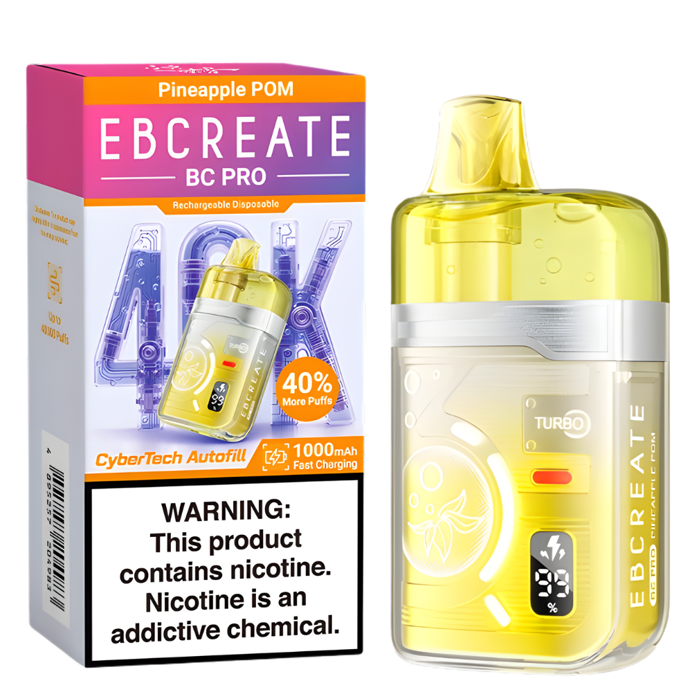 Pineapple Pom – EBCREATE BC PRO | 40K Puffs