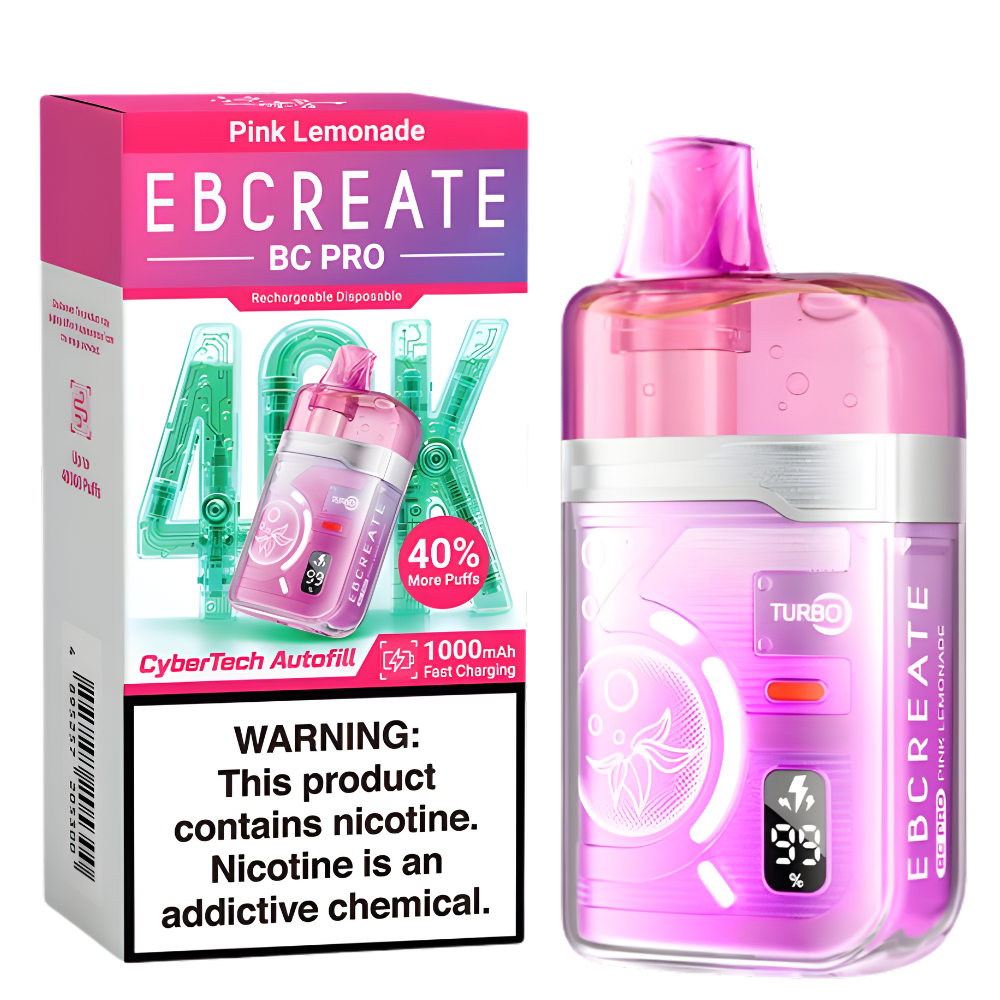 Pink Lemonade – EBCREATE BC PRO | 40K Puffs