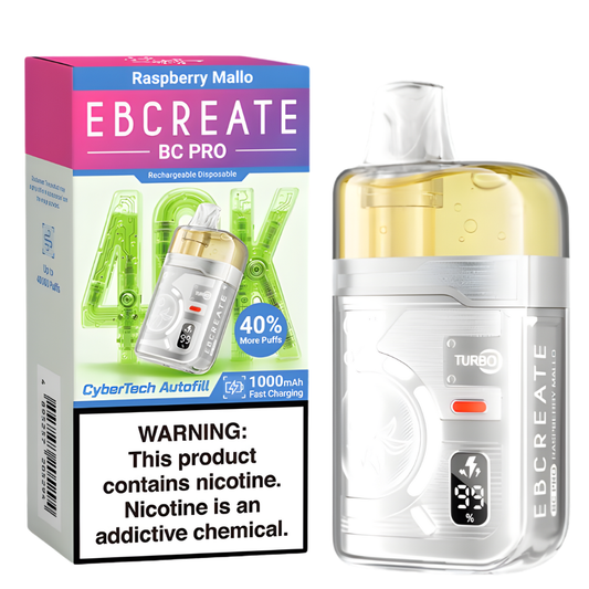 Raspberry Mallo – EBCREATE BC PRO | 40K Puffs