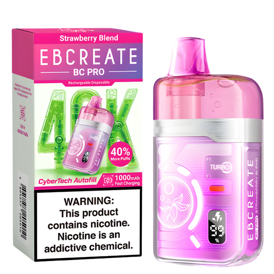 Strawberry Blend – EBCREATE BC PRO | 40K Puffs