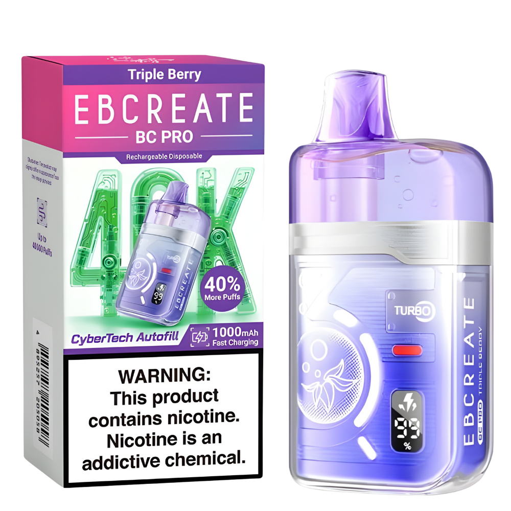 Triple Berry – EBCREATE BC PRO | 40K Puffs