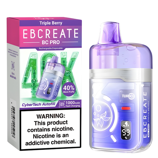 Triple Berry – EBCREATE BC PRO | 40K Puffs
