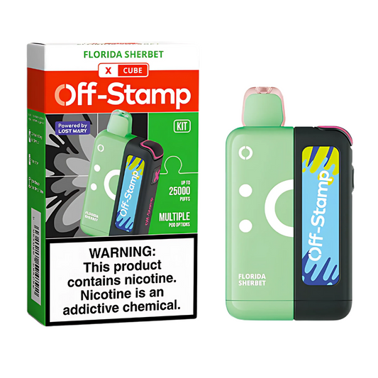 Florida Sherbet Off Stamp X-Cube Classic Kit | 25K Puffs