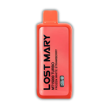 Frozen White Strawberry – Lost Mary MT15000 Turbo