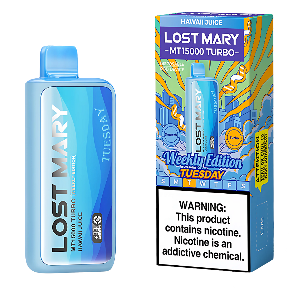 Hawaii Juice (Tuesday – Weekly Edition) – Lost Mary MT15000 Turbo