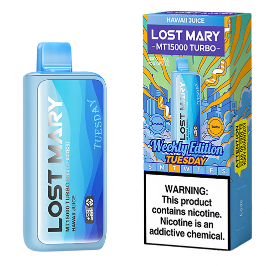 Hawaii Juice (Tuesday – Weekly Edition) – Lost Mary MT15000 Turbo