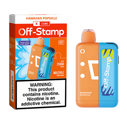 Hawaiian Popsicle Off Stamp X-Cube Classic Kit | 25K Puffs