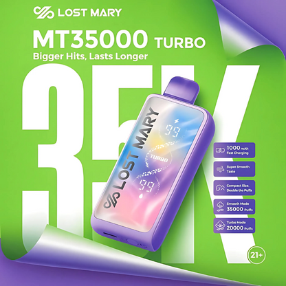 Pink Lemonade+ Lost Mary MT35000 Turbo | 35K Puffs