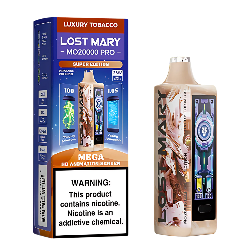 Luxury Tobacco – Lost Mary MO20000 Pro | 20K Puffs