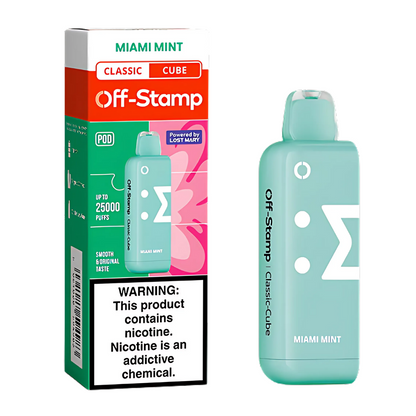 Miami Mint Off Stamp X-Cube Classic Cube | 25K Puffs