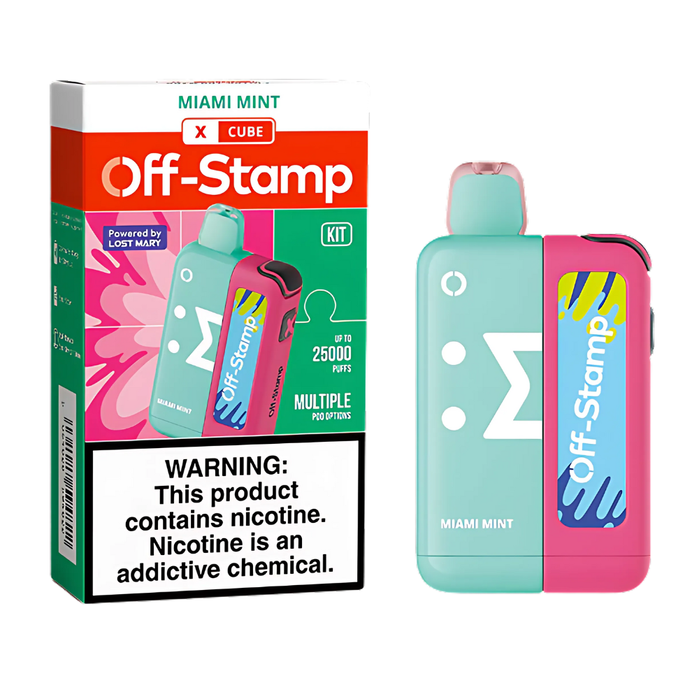 Miami Mint Off Stamp X-Cube Classic Kit | 25K Puffs