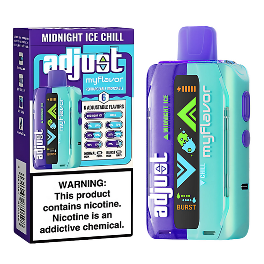 Midnight Ice Chill Adjust MyFlavor | 40K Puffs
