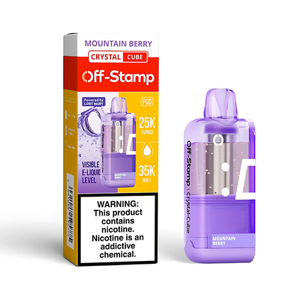 Mountain Berry – Off Stamp X-Cube Crystal Cube | 35K Puffs