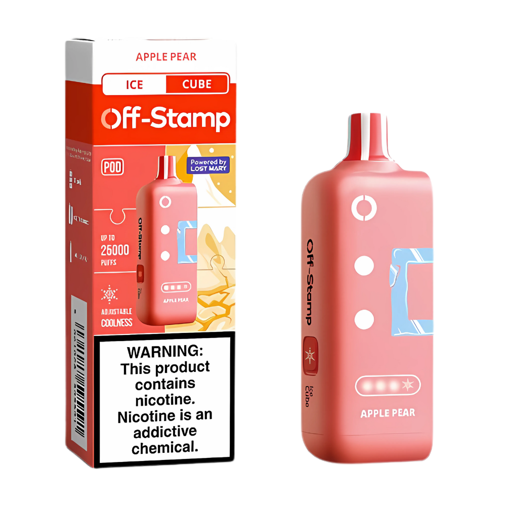 Apple Pear Off Stamp X-Cube Ice Cube | 25K Puffs