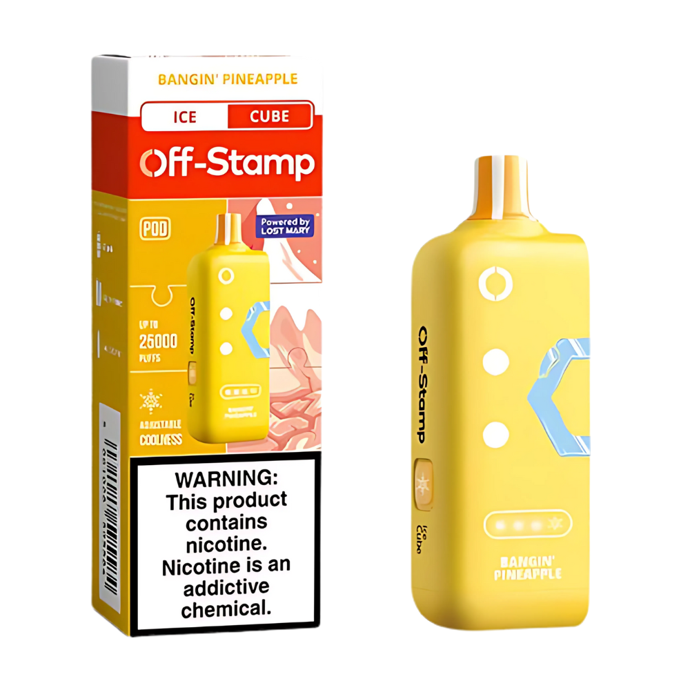 Bangin’ Pineapple Off Stamp X-Cube Ice Cube | 25K Puffs