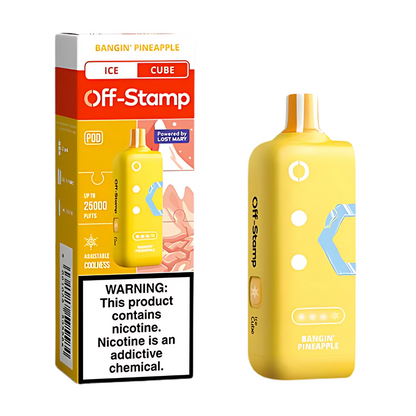 Bangin’ Pineapple Off Stamp X-Cube Ice Cube | 25K Puffs