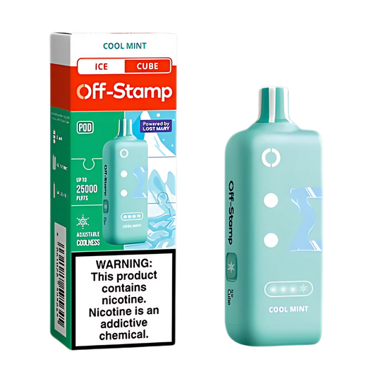 Cool Mint Off Stamp X-Cube Ice Cube | 25K Puffs
