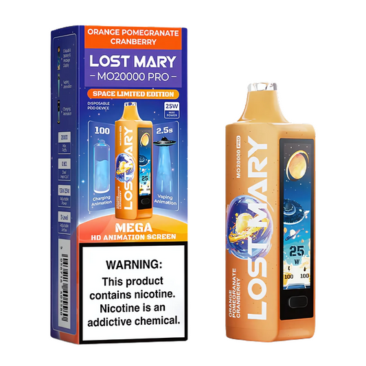 Orange Pomegranate Cranberry – Lost Mary MO20000 Pro | 20K Puffs
