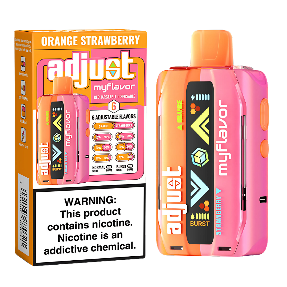 Orange Strawberry Adjust MyFlavor | 40K Puffs