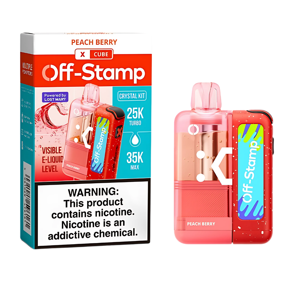 Peach Berry – Off Stamp X-Cube Crystal Kit | 35K Puffs