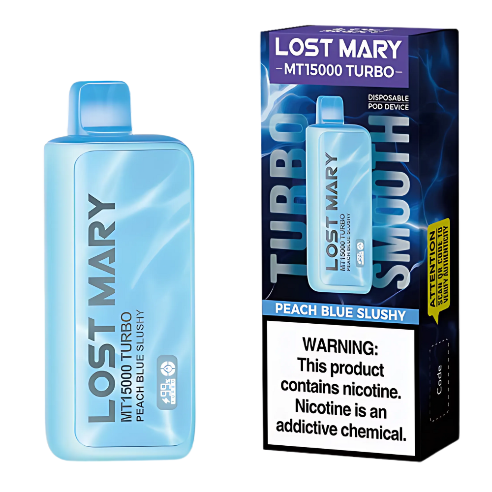 Peach Blue Slushy – Lost Mary MT15000 Turbo