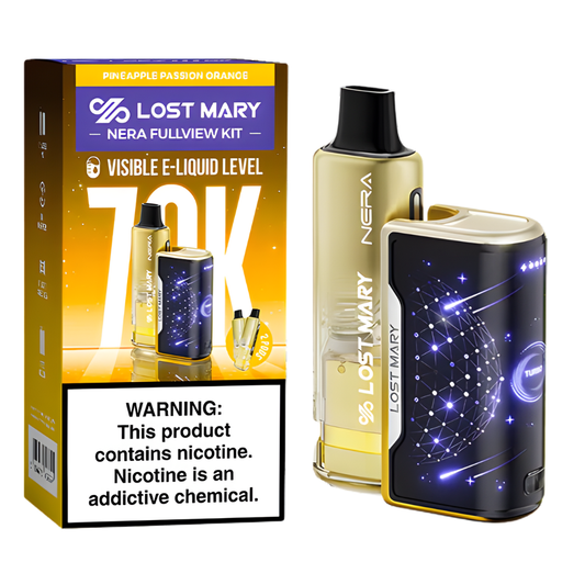Pineapple Passion Orange – Lost Mary Nera Fullview Kit | 70K Puffs