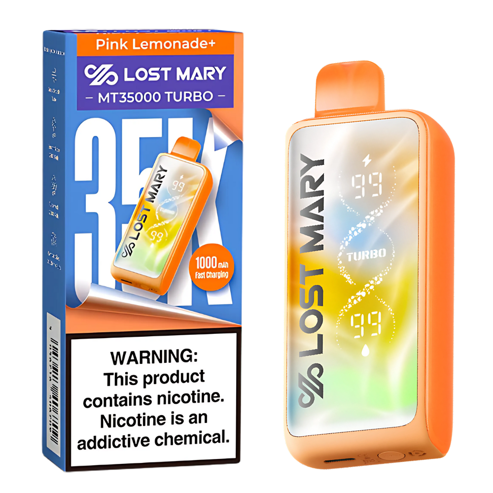Pink Lemonade+ Lost Mary MT35000 Turbo | 35K Puffs