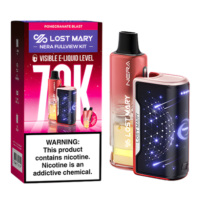 Pomegranate Blast – Lost Mary Nera Fullview Kit | 70K Puffs