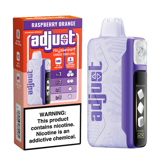 Raspberry Orange Adjust MySweet | 40K Puffs