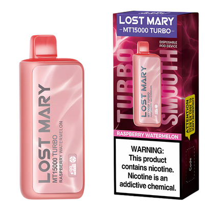 Raspberry Watermelon – Lost Mary MT15000 Turbo