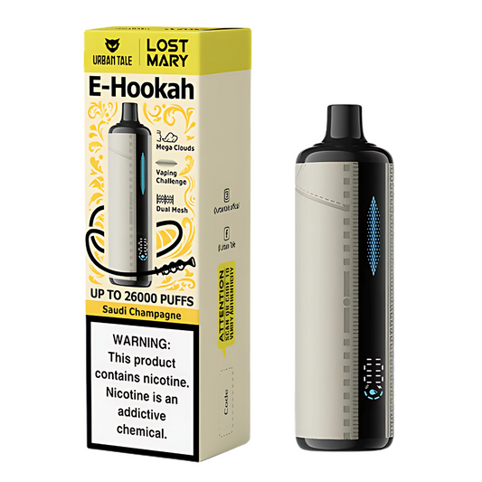 Saudi Champagne – Urban Tale x Lost Mary E-Hookah